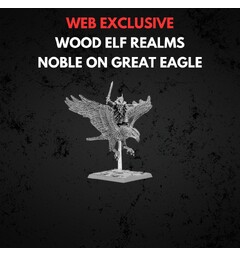 Wood Elf Realms Noble on Great Eagle Warhammer The Old World