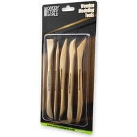 Wooden Modelling Tools - 5 stk Green Stuff World