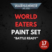 World Eaters Paint Set Warhammer 40K - Battle Ready