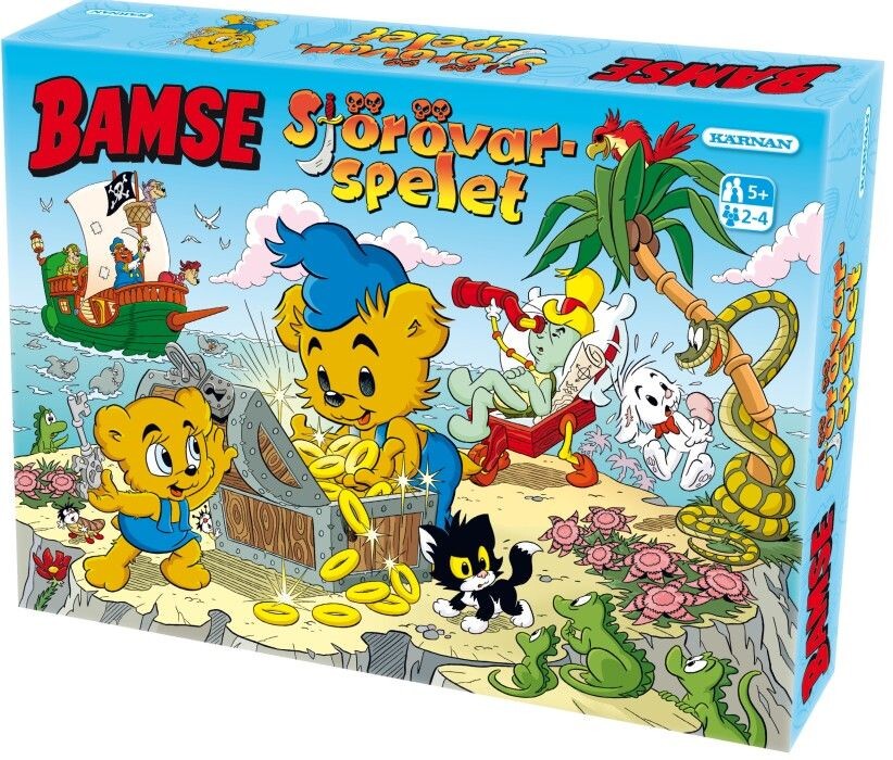 Bamse Sjörövarspelet - SVENSK