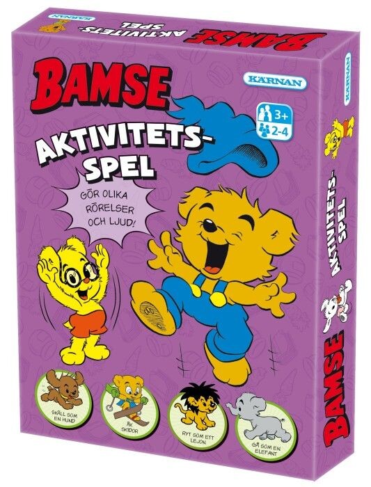 Bamse Aktivitetsspel - SVENSK