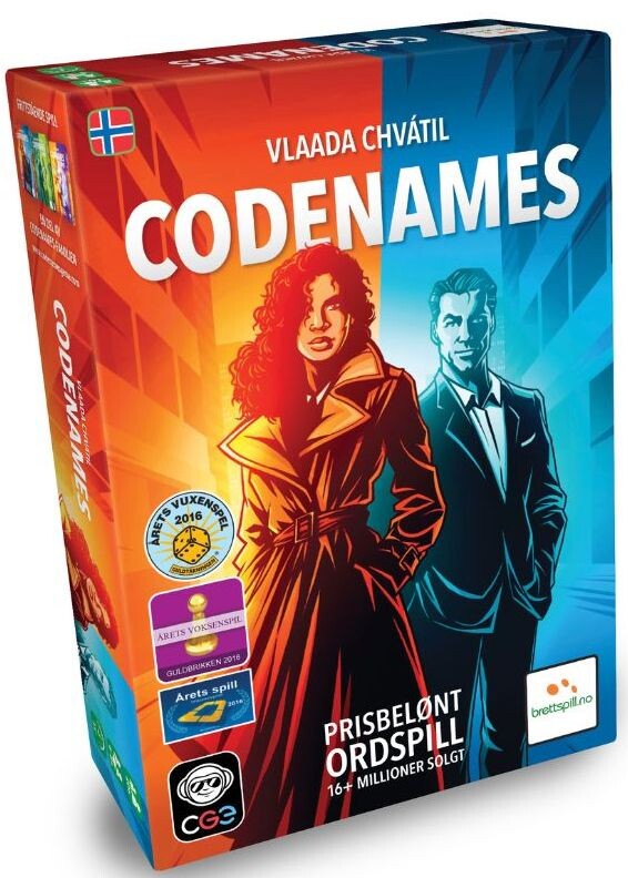 Codenames Ordspill Norsk utgave