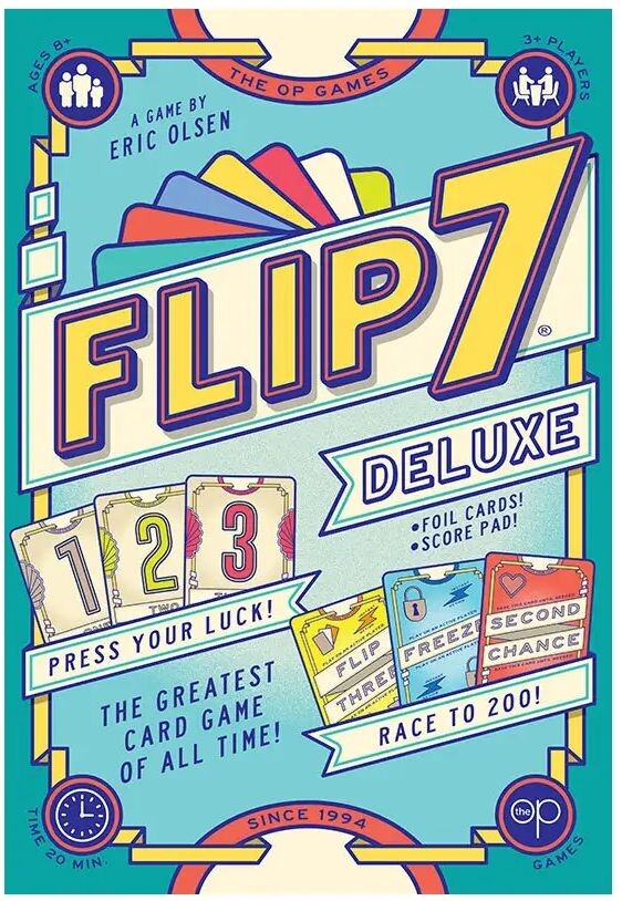 Flip 7 Deluxe Kortspill