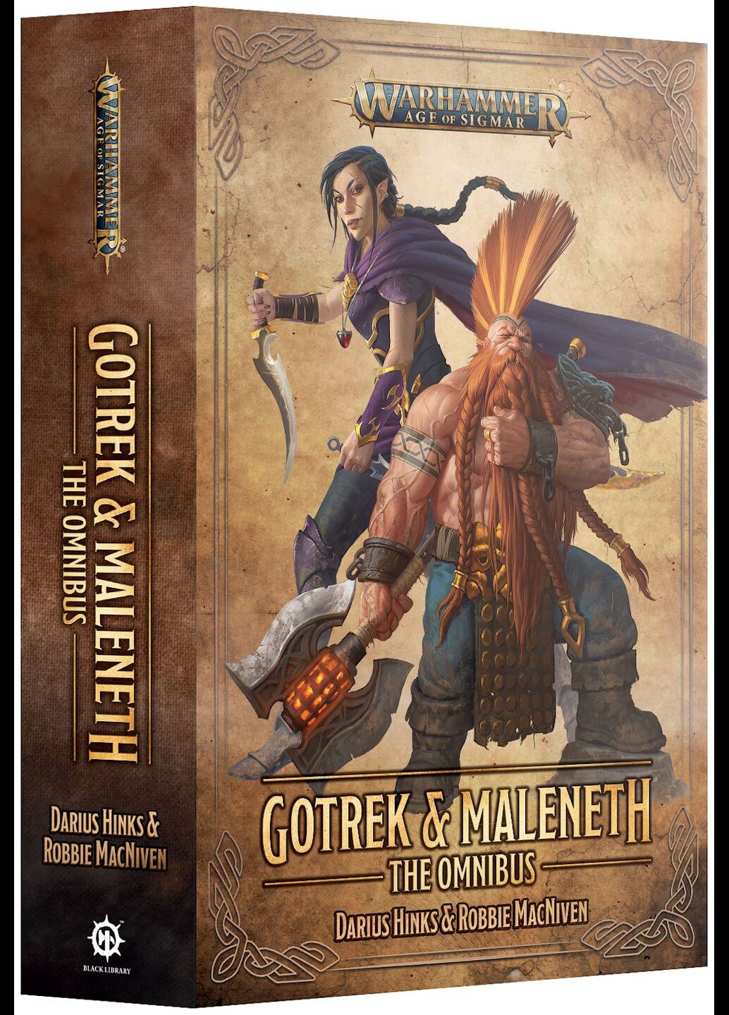 Gotrek & Maleneth Omnibus (Paperback) Black Library - Warhammer Age of Sigmar