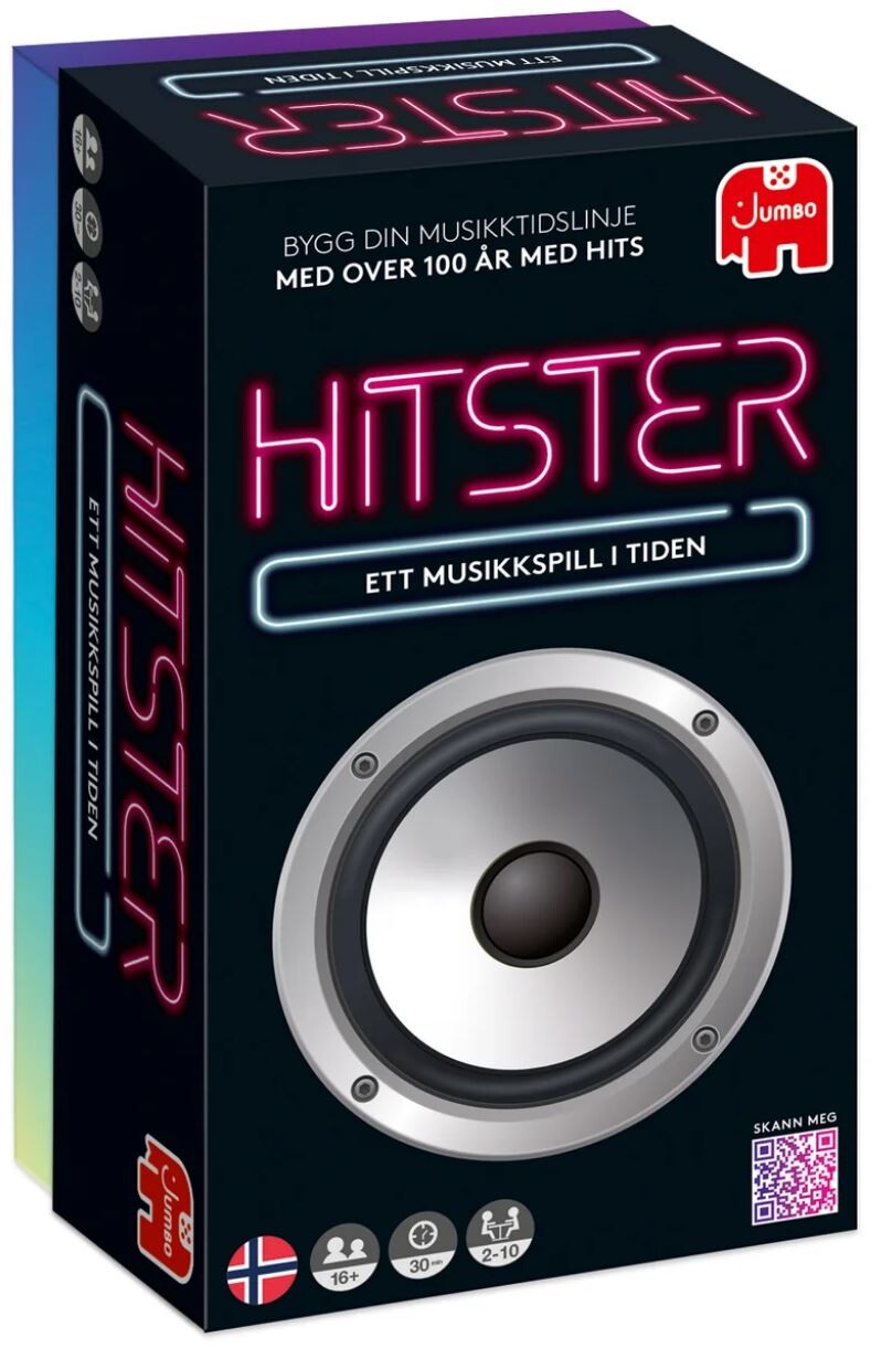 Hitster Partyspill Norsk utgave - 2025 versjon