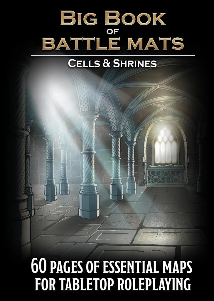 Book of Battle Mats BIG Cells & Shrines
