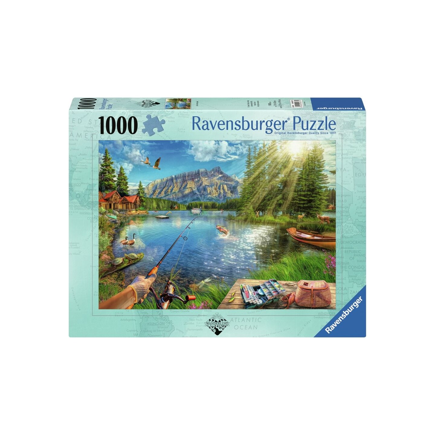 Life at the Lake 1000 biter Puslespill Ravensburger Puzzle