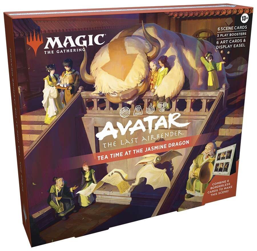 Magic Avatar Scene Box Tea Time The Last Airbender at The Jasmine Dragon