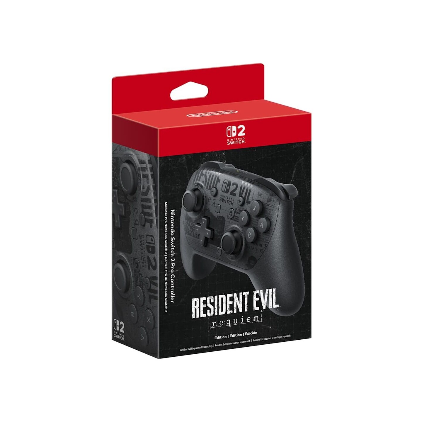 Nintendo Switch 2 PRO Controller RE Ed. Resident Evil Requiem Edition