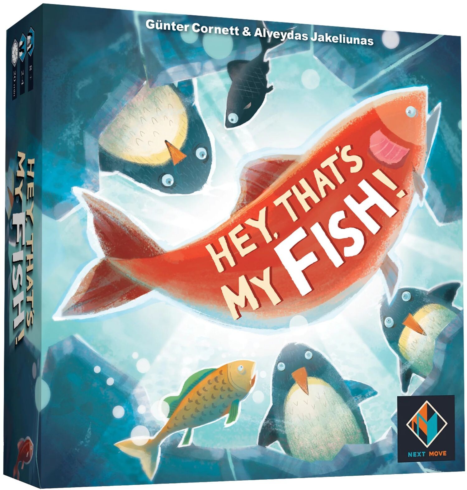 Hey Thats My Fish Brettspill Norsk utgave