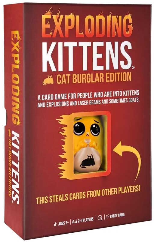 Exploding Kittens Cat Burglar Edition Kortspill
