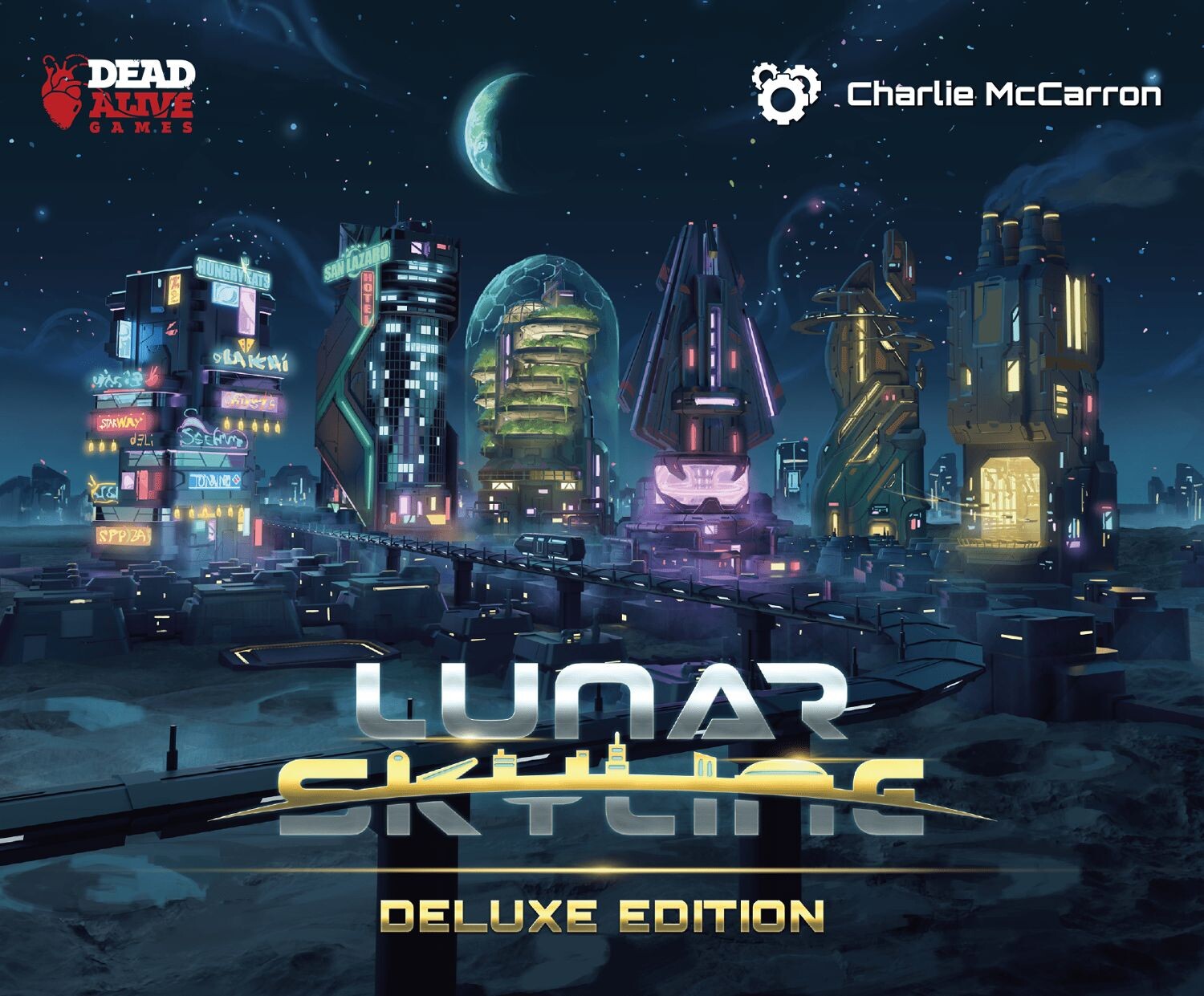 Lunar Skyline Deluxe Edition Kortspill