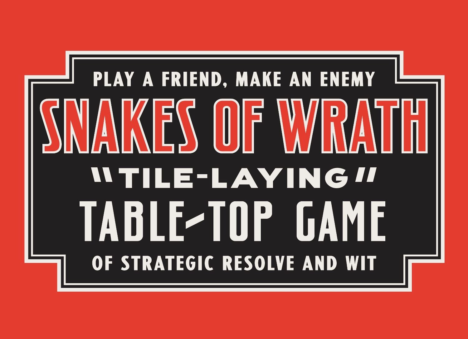 Snakes of Wrath Brettspill