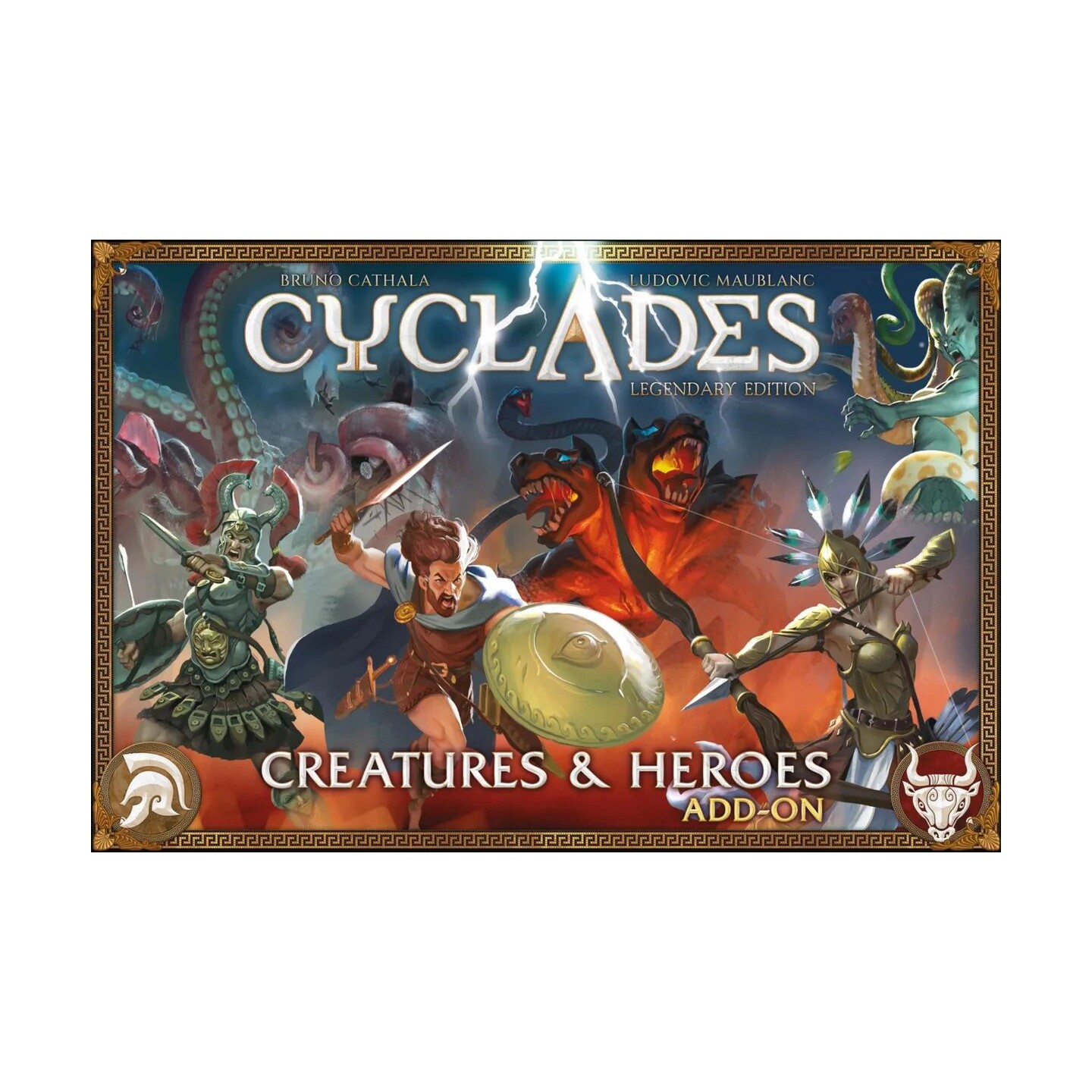 Cyclades Legendary Heroes & Creatures Utvidelse til Cyclades Legendary Edition