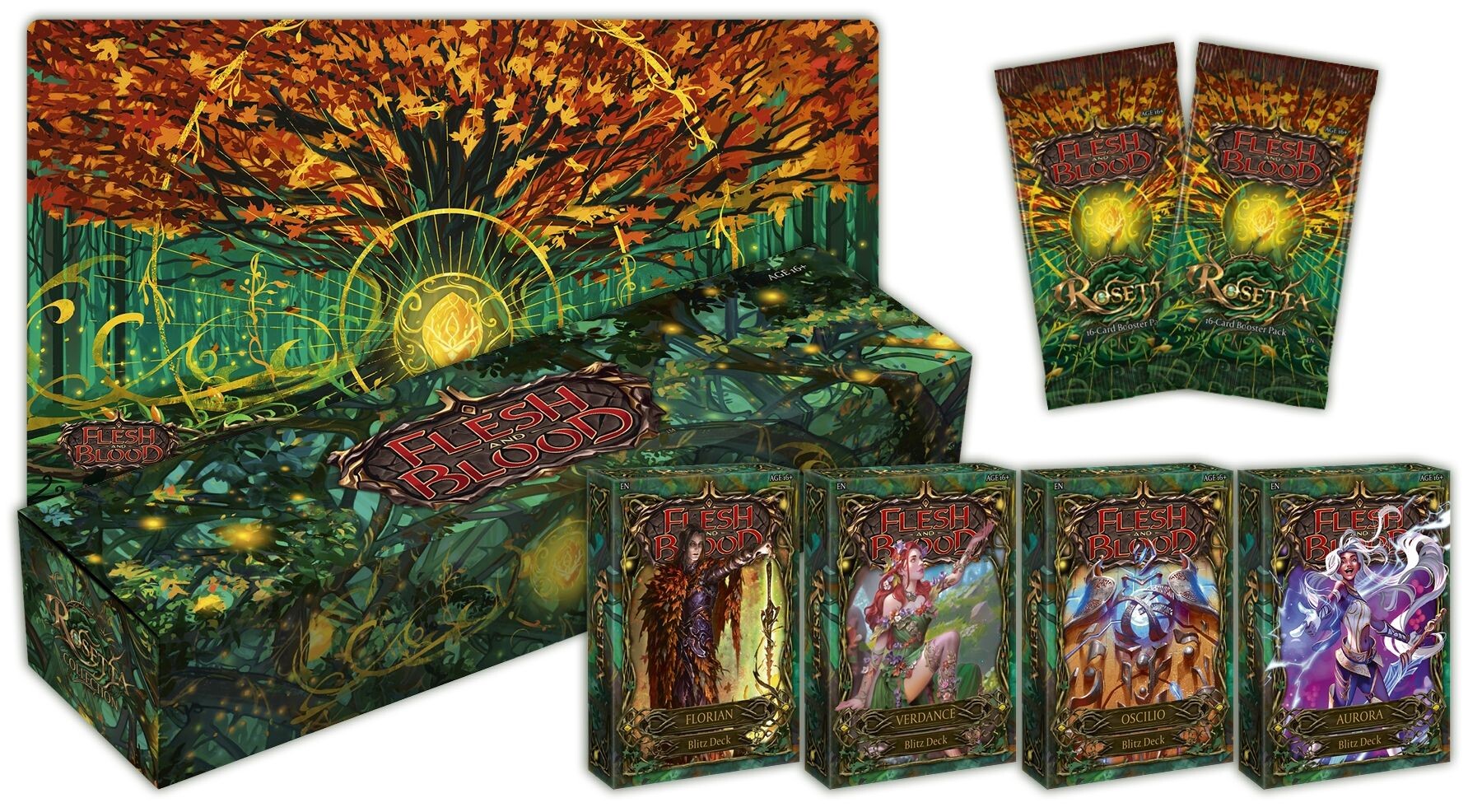 Flesh & Blood Rosetta Blitz Deck Coll