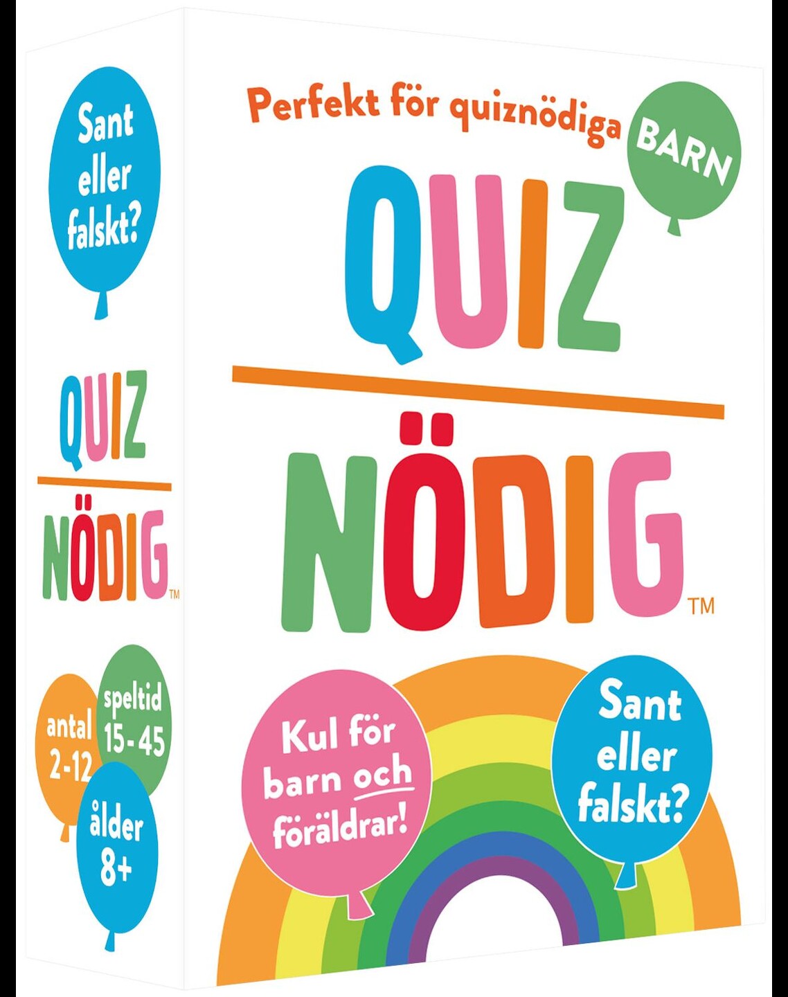 QuizNödig Sant eller Falskt - SVENSK