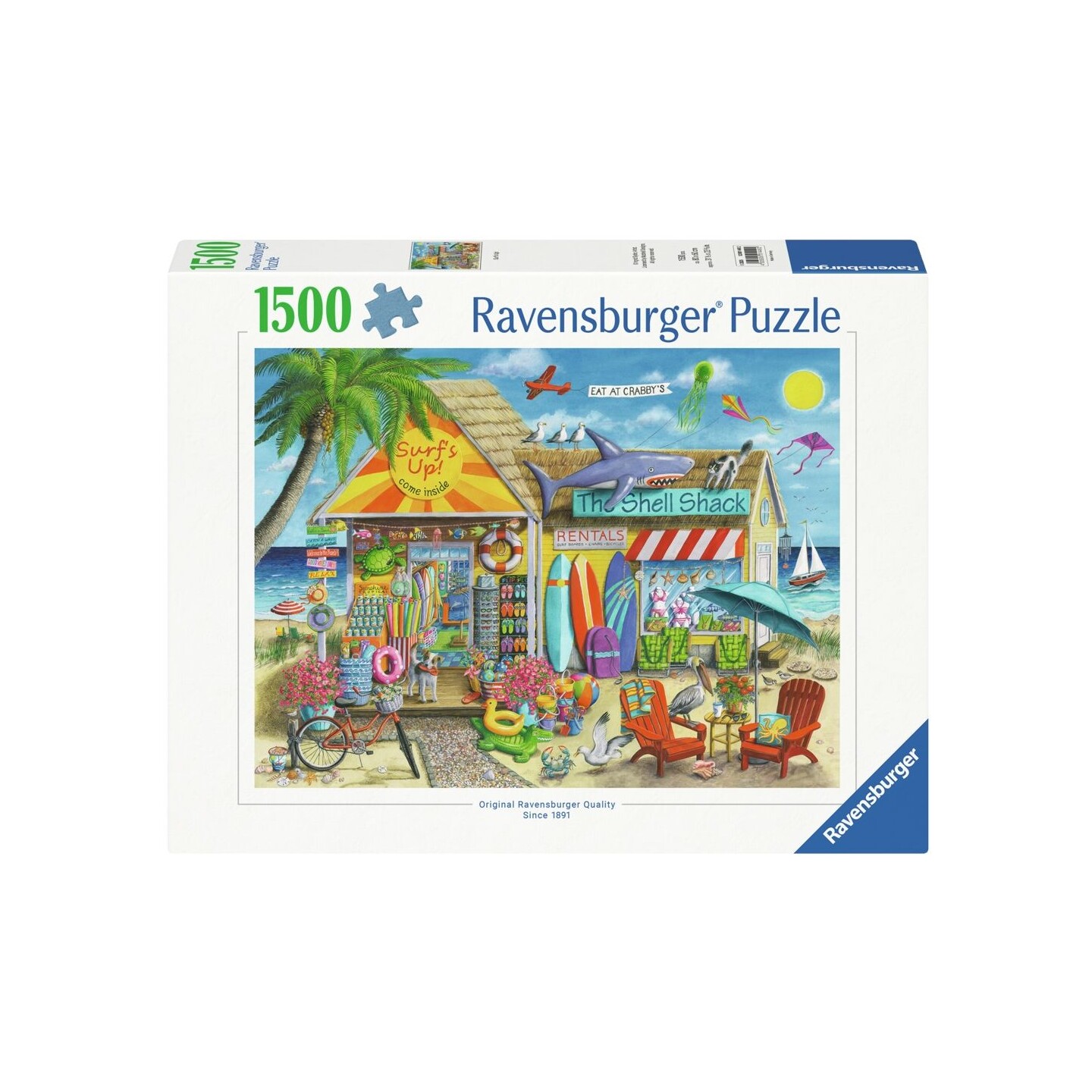 Surfs Up 1500 biter Puslespill Ravensburger Puzzle