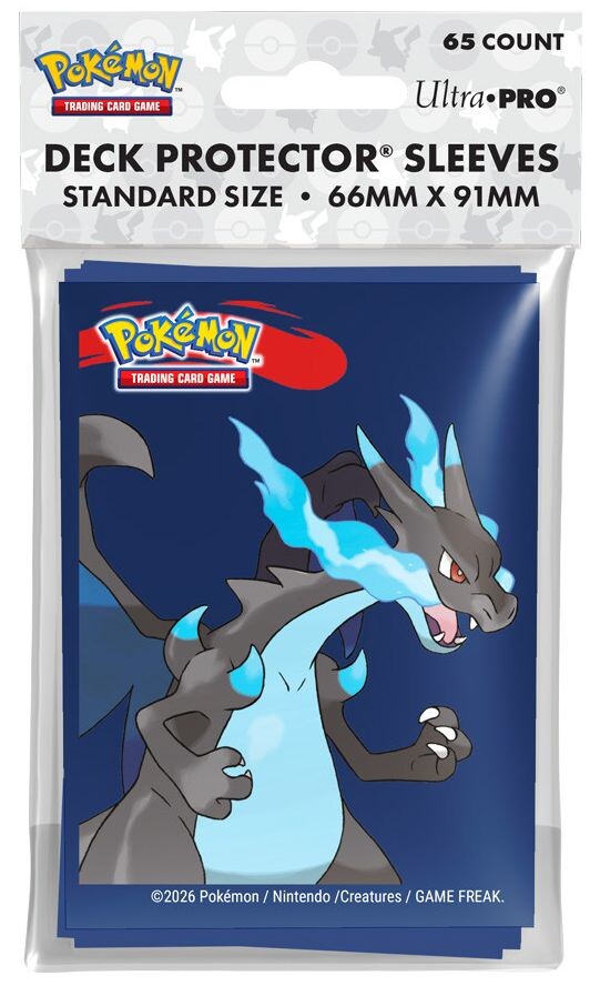 Sleeves Pokemon Mega Charizard X 66x91 Ultra Pro