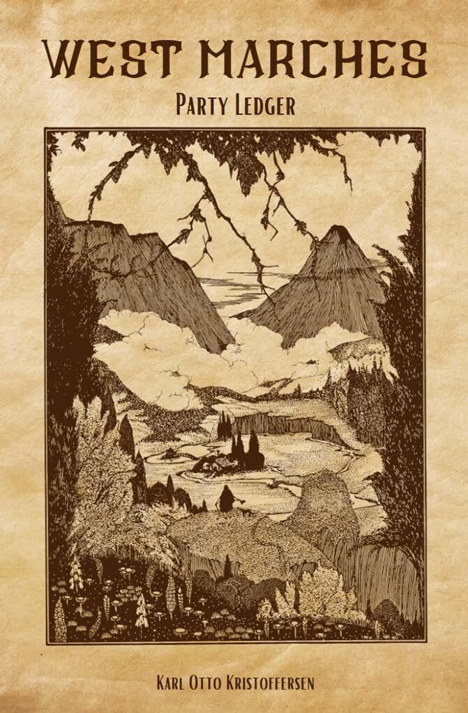 D&D 5E West Marches Party Ledger