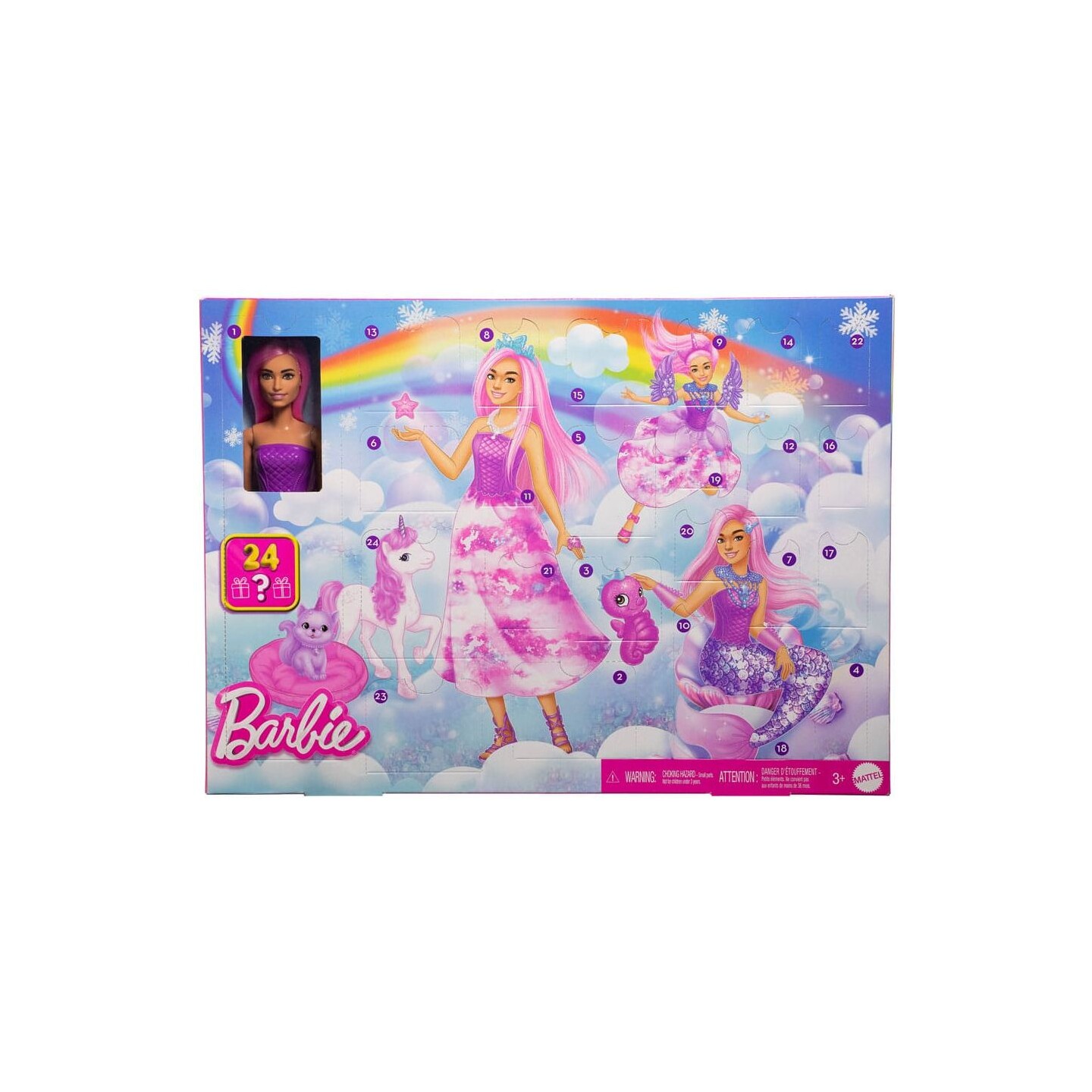 Barbie Julekalender Doll Fantasy - Advent Calendar