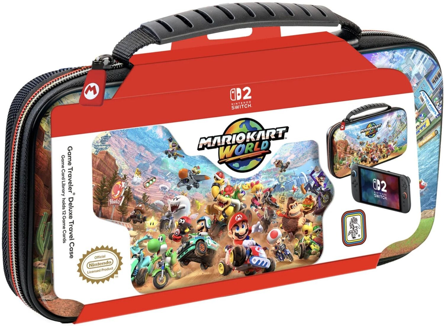 Deluxe Travel Case Switch 2 - Mario Kart Game Traveler