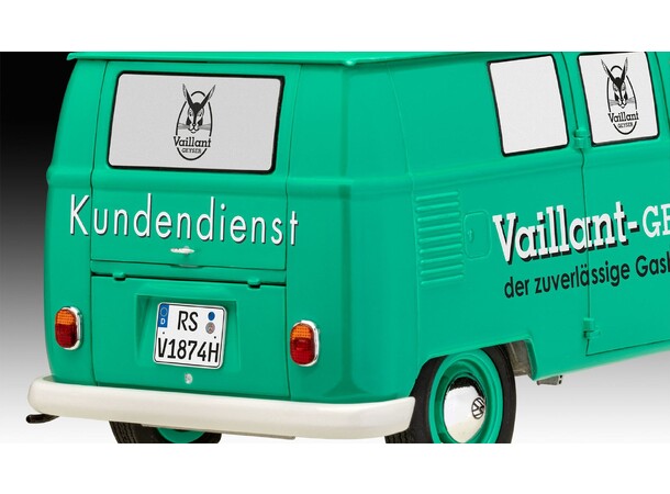 150 Years of Vaillant VW T1 Bus Revell 1:24 Byggesett - Gift Set 
