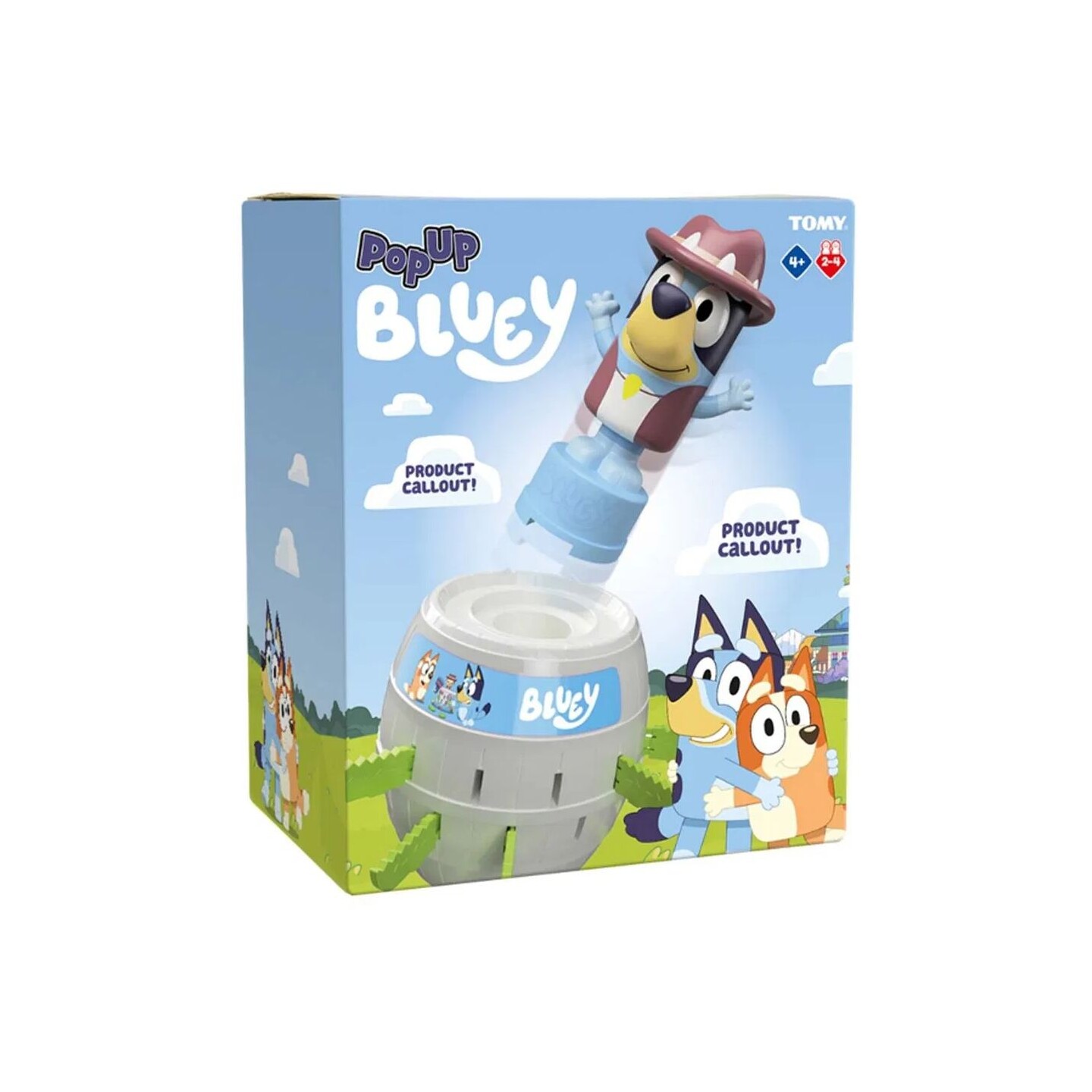 Pop Up Bluey Brettspill Norsk utgave