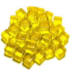 Acrylic Cube Tokens - Yellow Green Stuff World