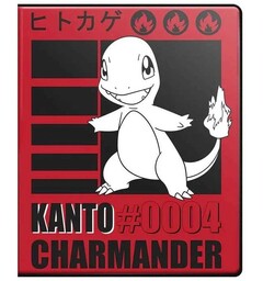 Album Pokemon 9-Pocket Charmander Ultra Pro Portfolio - Plass til 90 kort