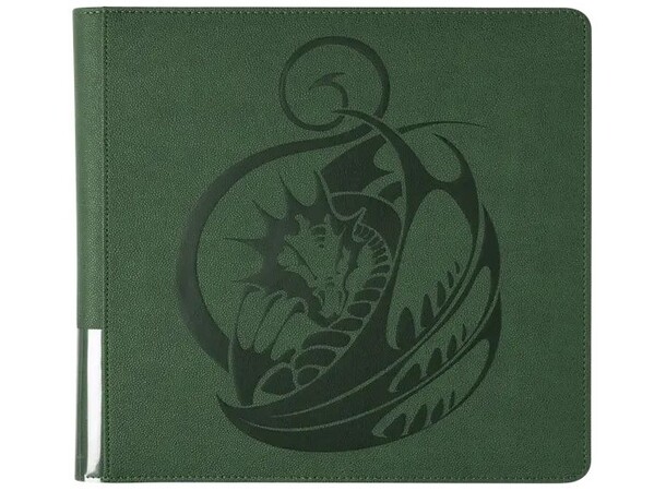 Album Zipster XL Forest Green 24-pocket Quadrow - Dragon Shield 