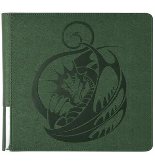 Album Zipster XL Forest Green 24-pocket Quadrow - Dragon Shield