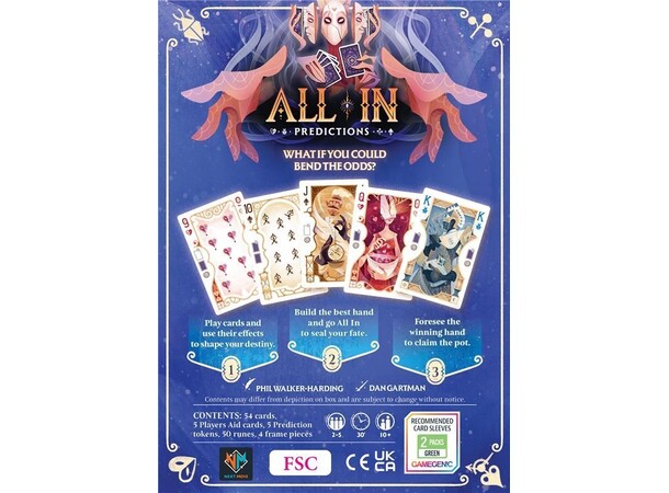 All In Predictions Kortspill 