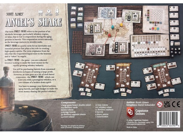 Angels Share Brettspill 