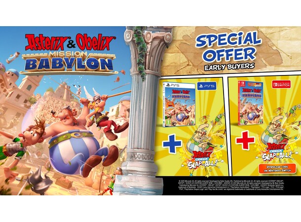 Asterix & Obelix Mission Babylon Switch Day One Edition 