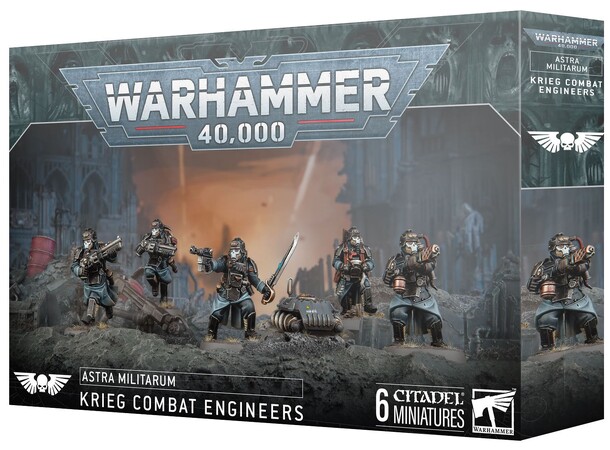 Astra Militarum Krieg Combat Engineers Warhammer 40K 