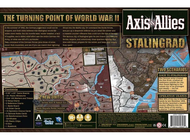 Axis & Allies Stalingrad Brettspill 