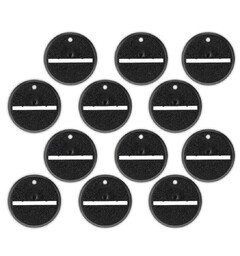 Blood Bowl Bases - 32mm (12 st)