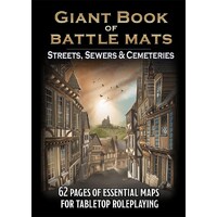 Book of Battle Mats GIANT Streets/Sewers Streets, Sewers & Cemeteries