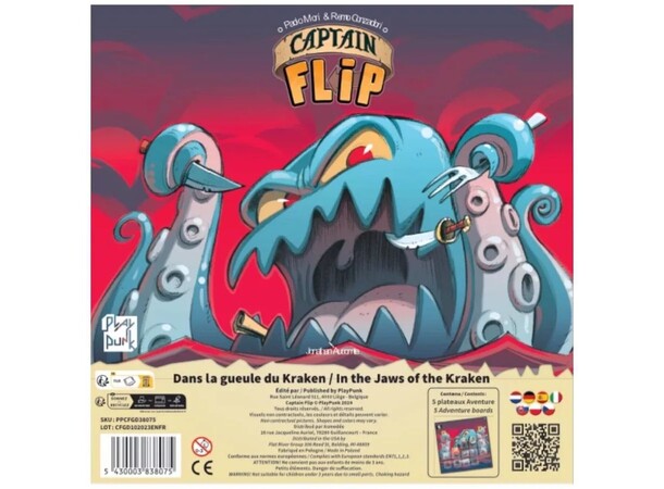 Captain Flip In the Jaws of the Kraken Utvidelse til Captain Flip 