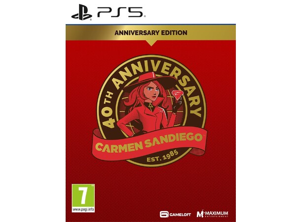 Carmen Sandiego 40th Anniv Ed PS5 
