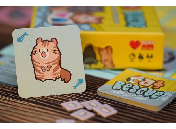 Cat Rescue 2nd Edition Kortspel 