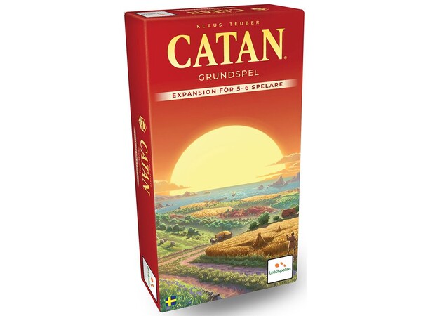 Catan Utvidelse - Grundspel 5-6 SVENSK 