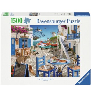 Cats of Mykonos 1500 biter Puslespill Ravensburger Puzzle