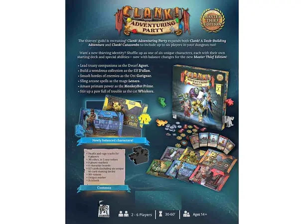 Clank Adventuring Party Master Thief Ed Utvidelse til Clank 