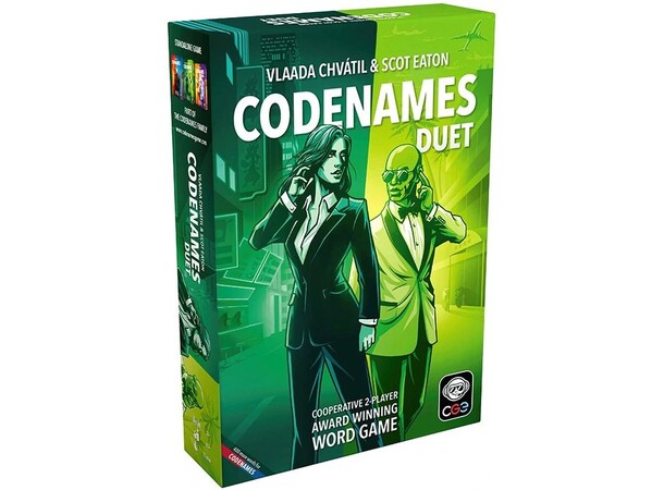 Codenames Duet Ordspill Norsk utgave 