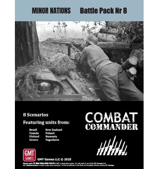 Combat Commander Battle Pack 8 Exp Minor Nations - Utvidelse