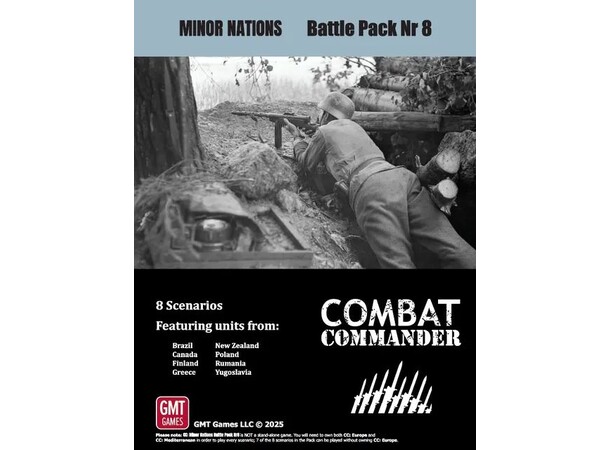 Combat Commander Battle Pack 8 Exp Minor Nations - Utvidelse 