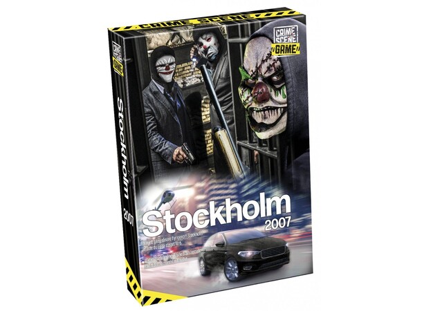 Crime Scene Stockholm 2007 Brädspel Svensk utgåva 