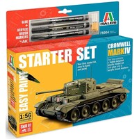 Cromwell MkIV Starter Set Italeri 1:56 Byggesett