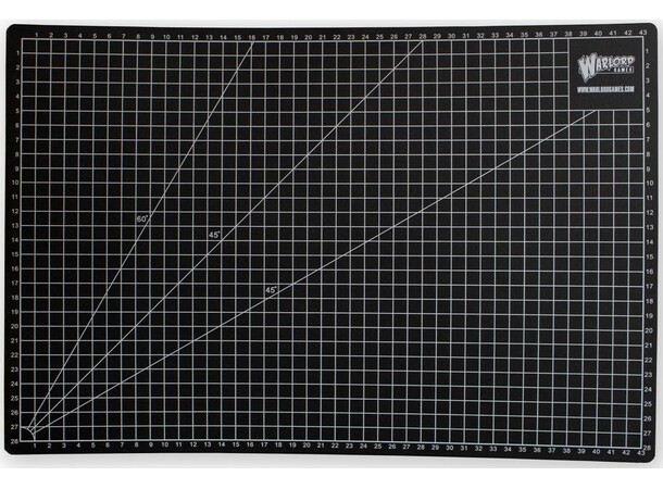 Cutting Mat - A3 45x30cm - Sort Warlord Games 